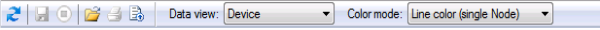 History Graph control toolbar